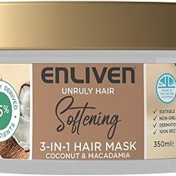 Enliven Softening 3-in-1 Hair Mask Coconut & Macadamia | 350ml-image-32