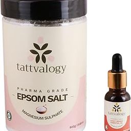 Tattvalogy Epsome Salt With Sweet Orange Essential Oil | Enriched With Vitamin C & Magnesium Sulphate | For Muscle Relief, Foot Soak, Bath & Home Spa | Combo Pack For Relaxing & Refreshing Body-image-15