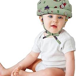 NYLA Baby Head Protector, Adjustable Size Baby Learn to Walk Or Run Soft Safety Helmet, Infant Anti-Fall Anti-Collision, for Baby (SS_Jungle)-8