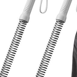 UJEAVETTE Battle Ropes Exercise Training Ropes for Indoor Outdoor Working Out Home Gym Gray-image-62