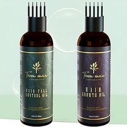 TERRA CACIA COMBO Of Hair Growth Oil & Hair Fall Control Oil For Mens & Womens | Natural Ingredients | Promotes Hair Growth & Reduces Hair Fall | With Rosemary, Castor, Amla, Coconut and Bhringraj Oil-picture-23