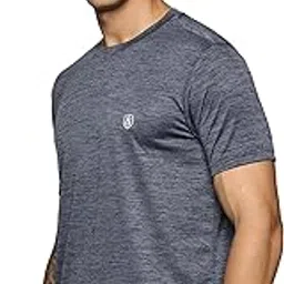 domin8 Men Regular Fit Round Neck Half Sleeve T Shirt | Activewear Tshirts for Men | Soft & Comfortable Tshirts for Men | Tshirt for Gym, Running-picture-49