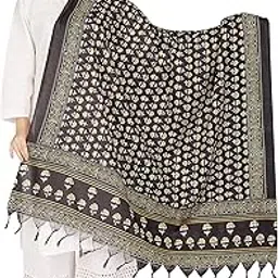 rani saahiba Women's Art Silk Printed Dupatta-picture-6