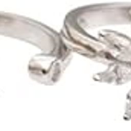925 Sterling Silver Floral Toe Rings,for Women, Adjustable, Set of 2-image-9