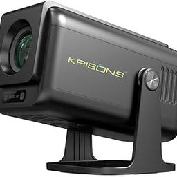 Krisons Razor-004 Smart LED Projector, 1080p HD Resolution, Black-image-20