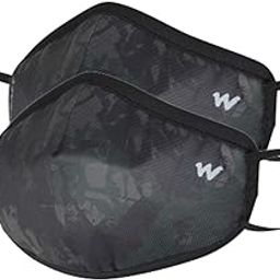 Unisex-Adult Polyester SUPERMASK W95+ Reusable Outdoor Respirator 2P : SUBLIPRINT : Brown_CAMO : M (8903338299929 2 Count (Pack of 1))-40