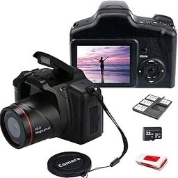 Acuvar 16 MP Digital Camera - Mini SLR With CMOS Sensor, 2.4" TFT LCD, 32GB SD Card, 16X Zoom for Children, Adults, Beginners-11