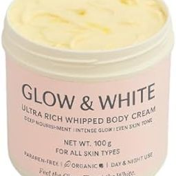 VOBI Glow & White Ultra Rich Whipped Body Cream Deep Moisturizing & Skin Brightening Lotion | Organic, Paraben-Free Formula for All Skin Types | Day & Night Hydration & Nourishment (1)-image-35