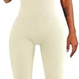 Letresor women sport,yoga,fitness and for daily use jumpsuit sleeveless One piece bodysuit seamless design-image-22