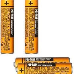 KP Compatible for Original 100% of 630mah NiMH AAA Rechargeable Battery for Small Electronic Devices (Pack of 2)-picture-27
