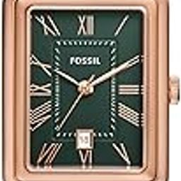 Leather Analog Green Dial Women's Watch-Es5366, Band Color:Green-image-1