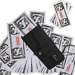 Jet Roy Money Gun Set, Super Money Gun Toy with 100 Bills Cash Gun Fun Party Game for Birthday Fun, Make It Rain Money Shooter-image-5