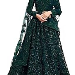 Womens Silk Semi-Stitched Lehenga Choli Set-image-18