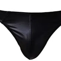 heavenglow Men's Soft Low-Rise Briefs & Thongs Underwear Combo | Breathable Nylon Spandex Comfortable Innerwear for Lingerie Nightwear | Pack of 3 Black-picture-27