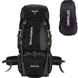 Impulse Rucksack bags 80 litres travel bag for men tourist bag for travel backpack for hiking trekking Bag for men camping Curve N Bag with 1 year Warranty-picture-3