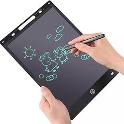 Flinge 12 Inch LCD Writing Tablet Electronic Handwriting Paperless Drawing Pads, Elder Message Pad Toddler Drawing Pad E Writer Portable Doodle Board, Digital Drawing Art Toys (Black)-image-94