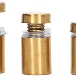 EXCLUZO Standoff Screw, Fastener 12Pcs Firm Fixing Wall Mount Screws for Office-image-51