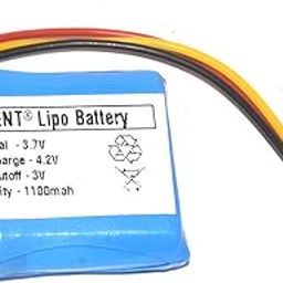 Maent 1100Mah Replacement Lithium Ion Lipo Lithium Polymer Battery For Motorola Fw200L Gsm Wireless Cordless Phone - M10-10