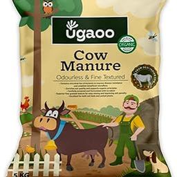 Ugaoo Cow Dung Manure Fertilizers for Plants & Home Gardening - 5 kg-image-26