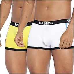 Body Boost Striped Trunks for Men Innerwear | Trunk Underwear for Men (Pack of 2)-image-2