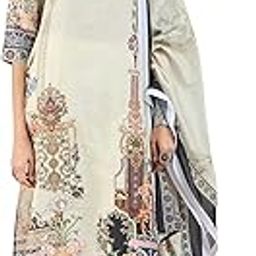Women's Silk Blend Printed Straight Kurta with Pant & Dupatta(Iestr6345)-image-29