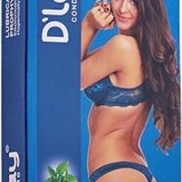 D'lay Dotted Real Feel Condoms for Men | Ultra Soft | For Extra Pleasure and satisfaction | Long Lasted, Lubricated | Mint Flavour Condoms - 10 (Pack of 1)-image-89