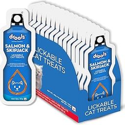 Drools Creamy Creamy Lickable All Life Stages Cat Treat Salmon & Skipjack (30gm x 15) Total 450g-23