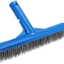 Helix Pool System 10 Inch Wide Swimming Pool Spa Algae Brush with Stainless Steel Bristles Hogard-11