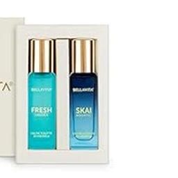 Bella Vita Luxury Skai Aquatic EDC & Fresh EDT Unisex Combo with BergamotYlang YlangPink PepperLong Lasting Fragrance ScentPack of 2 20Ml Each Ceo Woman Eau De Parfum Liquid Perfume-image-91