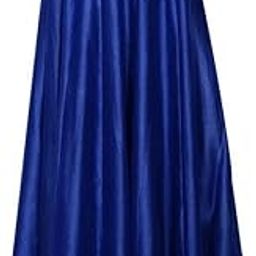 Silk Blend Fabric Long Skirt, Kali Pattern-image-66