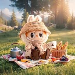 Sainslet labubu Doll Keychain The Monsters Tasty Macarons Vinyl Face Blind Box Figures, Design Box Toys for Modern Home Decor, Collectible Toy Set for Desk Accessories,-image-15