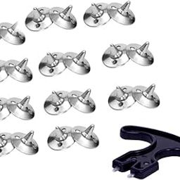 Cricket Shoe Full Spikes Nail Metal with Key Pack of 22 Cricket Spikes Off White-image-91