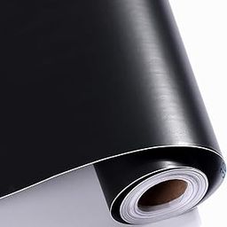 HOME13 Vinyl Wrap Self Adhesive Wrap for Car & Bike Waterproof Vinyl Wrap Sheet Sticker & Decal Roll Film Air Release (12'x'48 Inch, Black_Matte)-image-70