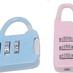 Portable Luggage Lock (Model 3) 3 Digit Code Number Padlock Sliding Combination Travel Number Lock for Suitcase, Backpack Lock, Lockers, Cabinet, Briefcase, Travel Bag, Gym, Laptop, Baggage Bag-15