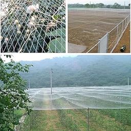 PlantaZee Pigeon Nets for Balconies/Anti Bird Control Net, UV Stabilized HDPE Heavy Duty HDPE Nylon Mesh Net for Balcony (Installation Kit Included) (8inch tie Cable Free, 25pc) (10 * 12)-picture-32