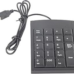 USB Numeric Keypad,Portable Mini Numeric Number Keyboard for Laptop,Ultra-Thin Design, Easy to Carry, Suitable for All Kinds of Laptop Computers, Desk-image-3