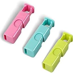 GrabSmart STORE Plastic Food Snack Bag Pouch Clip Sealer Large, Medium, Small Plastic Snack Seal Sealing Bag Clips Vacuum Sealer (Pack Of 3 | Multicolor)-image-53
