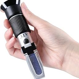 4-in-1 Antifreeze Refractometer Coolant Tester for Automobile Antifreeze Systems, Battery Acid, Ethylene and Propylene Glycol-10