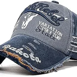 handcuffs Denim Stylish Cap for Men Women Baseball Adjustable Free Size Caps-picture-16
