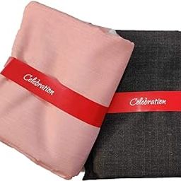 Men's Unstitched Cotton Shirt and Trouser Fabric Combo Set -Gift Pack (Multicolour, Free Size)-picture-17