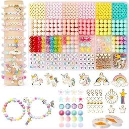 JAY EMPIRE Bracelet Making Set for Girls, Jewellery Making Kit for Kids DIY Bracelet Making Set, Toys for Girls Age 6-12 Years Old Multicolor (Multi 2)-image-96