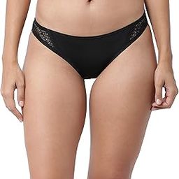 P091 Cotton Low Waist Medium Coverage Bikini Panty with Sensuous Look at The Back and Sides with Unique Butterfly lace for Women-image-63