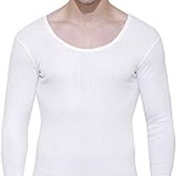 Bodycare Off White Solid Men Thermal Top-picture-17