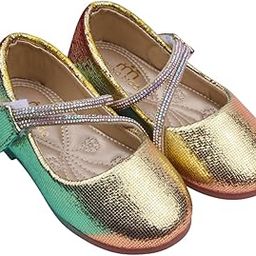 18 To 24 Months Synthetic Leather Ballerinas/Belly Sandal/Booties for Girls (Golden)-BT4836-image-91