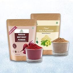 ROOTNRISEBLISS Natural Amla Powder 500 g + Beetroot Powder 500 g – Superfood Combo Bundle for Immunity & Detox-image-75
