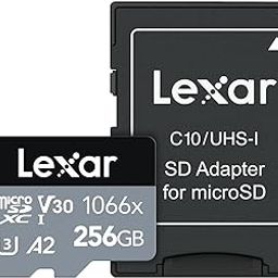 Lexar Silver 1066x Micro SD 256GB - 160MB/s Reading, 120MB/s Write, C10, U3, V30, A2-image-76