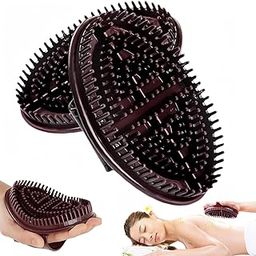 2PCS Meridian Brush for Massage, Meridian Brush, Full Body Massage Brush Set of 2 for Lymphatic Care and Dry Brushing, for Health and Beauty-image-41