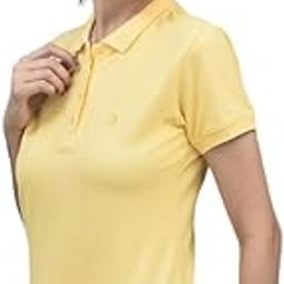 Women Pure Cotton Polo T-Shirt | Womens Polo Collar Neck T-Shirt | Cotton Plain Polo Neck Half Sleeve T-Shirt | Casual Tshirts for Womens-image-87