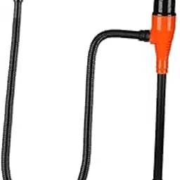 ecomistiq LICHTS® Fuel Transfer Pump Car Truck Maintenance Water Transfer Electric Siphon Pump Orange and Black|Home & Garden | Home Improvement | Plumbing & Fixtures | Pumps-picture-3