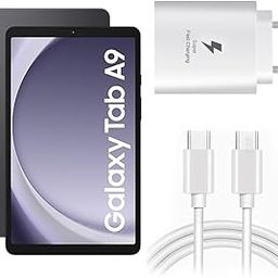 MAK 25W Charger with Cable for Samsung Galaxy Tab A9 Type C Charger Adapter Compatible with Galaxy Tab A9 Charger, 25 Watt USB Type C to C Pd Charging Adapter C Type, White-image-44